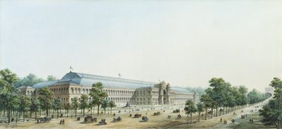 Perspective View of the Palais de l